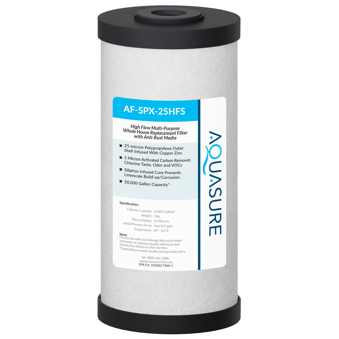 Fortitude V2 Multi-Purpose Replacement Filter Cartridge with Siliphos - Standard Size