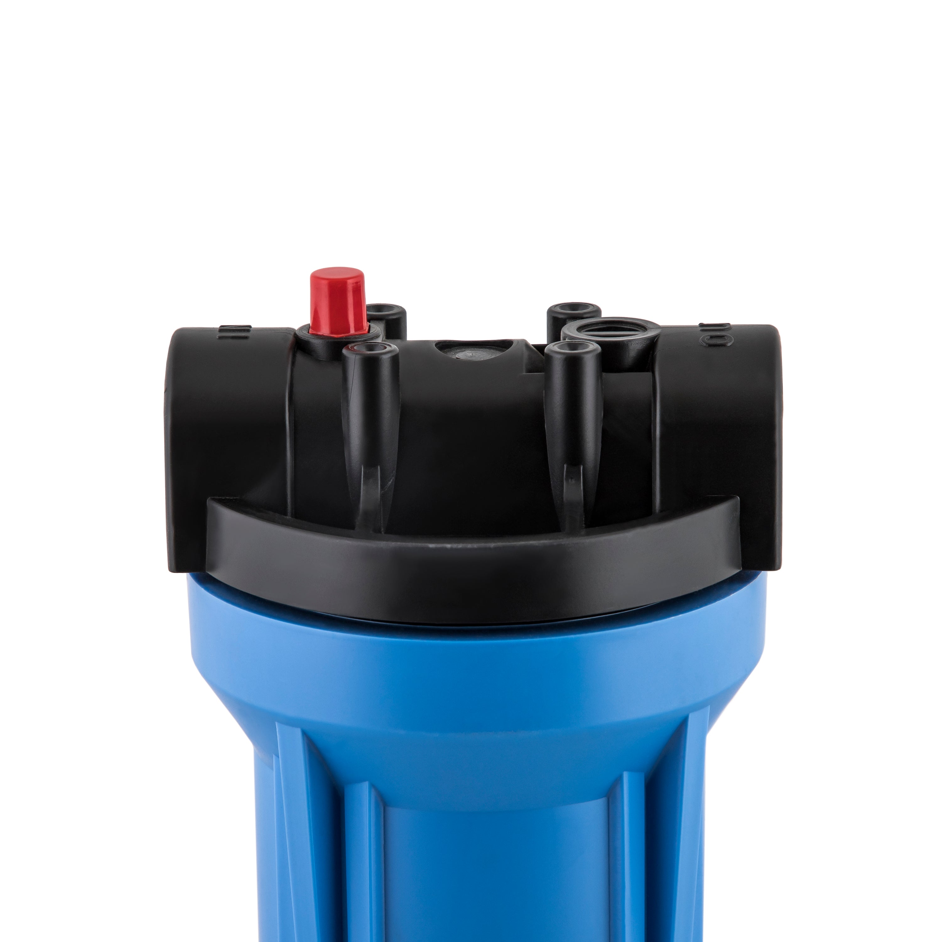 Aquasure Fortitude Series High Flow Housing and CAP - Blue, 10in and 1in NPT