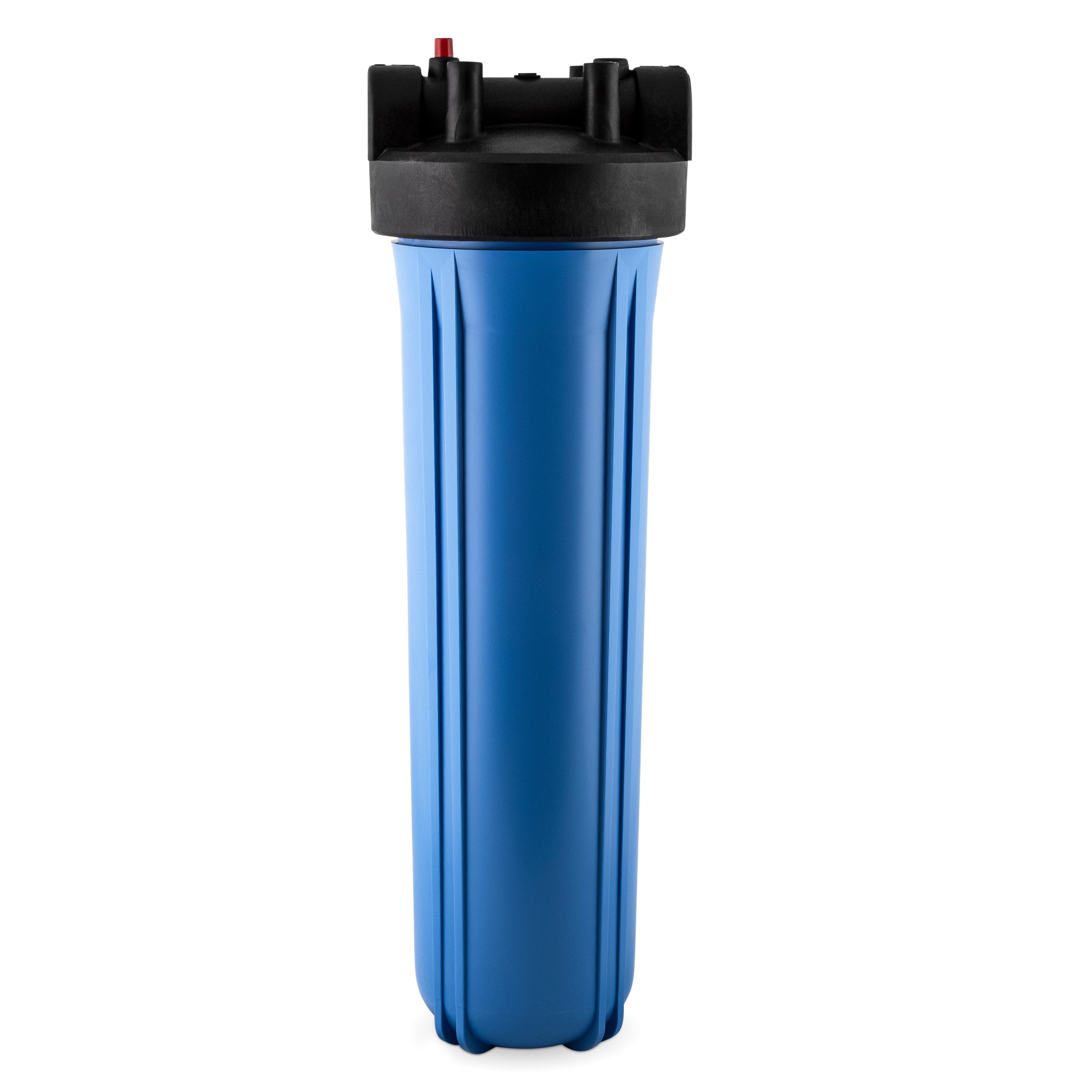 Aquasure Fortitude Series High Flow Housing and CAP - Blue, 20in and 1in NPT