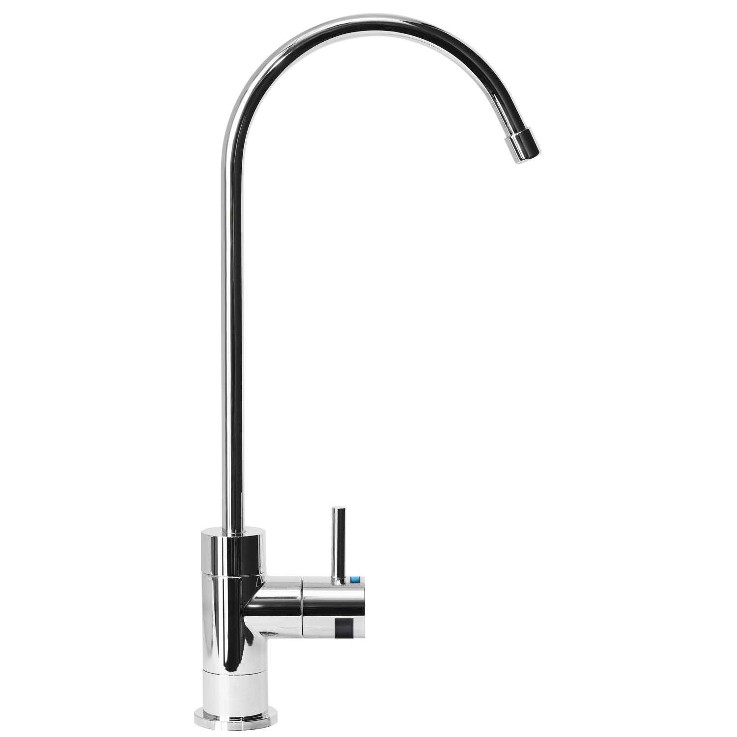 Designer Series | NSF Certified Lead-Free Contemporary Style Drinking Water Faucet with Ceramic Disc Valve and LED faucet features (Chrome)