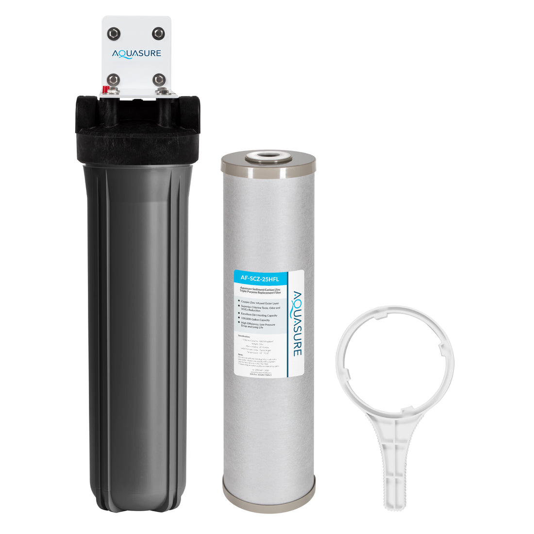 Fortitude V2 Series | Whole House Triple Purpose Filtration System - Large Size