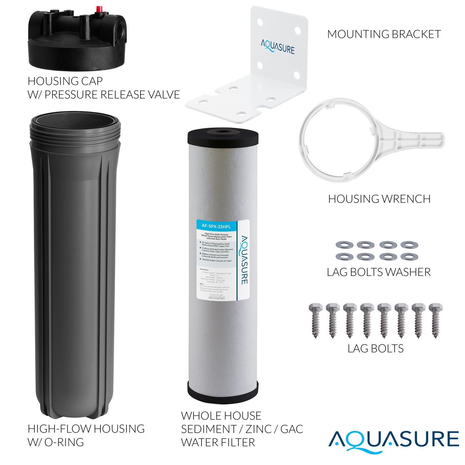 Fortitude V2 Series Multi-purpose Whole House Water Treatment System with Siliphos - Large Size