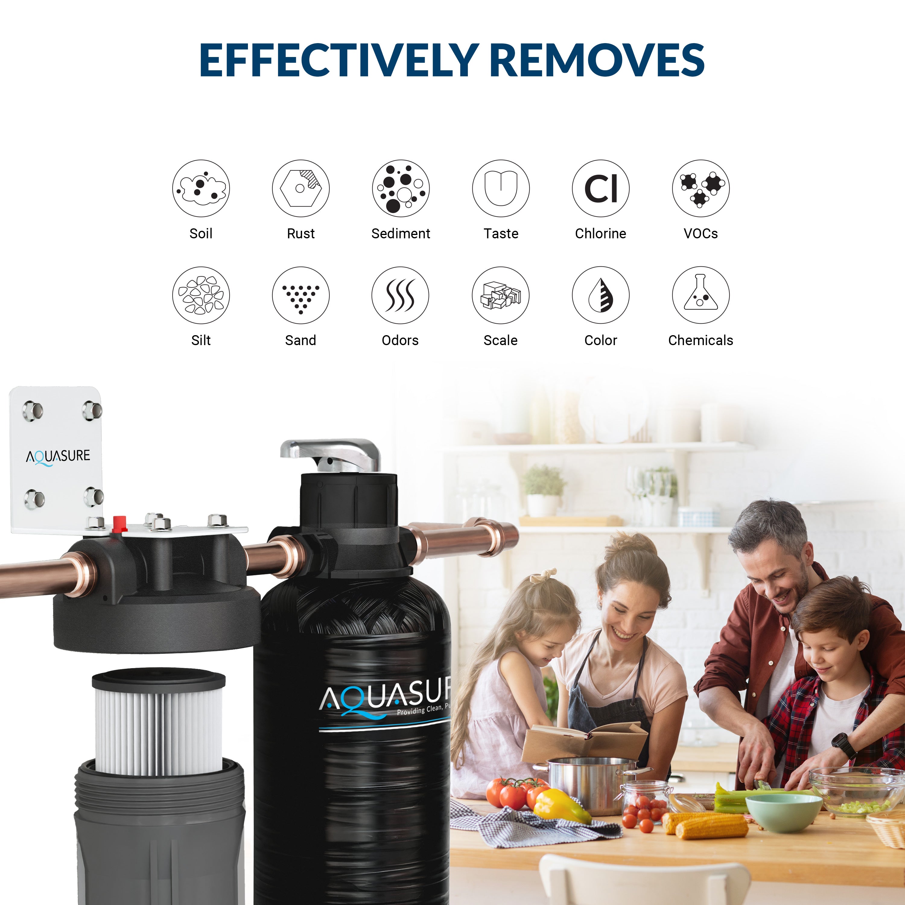 Fortitude Lite Series | 800,000 Gallons Whole House Water Filter Treatment System