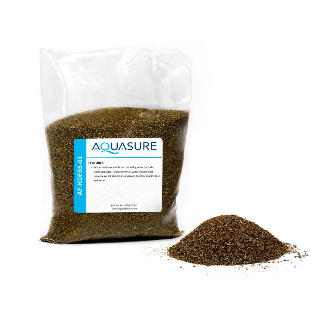 Aquasure Fortitude Series KDF85 Media - 1 lbs