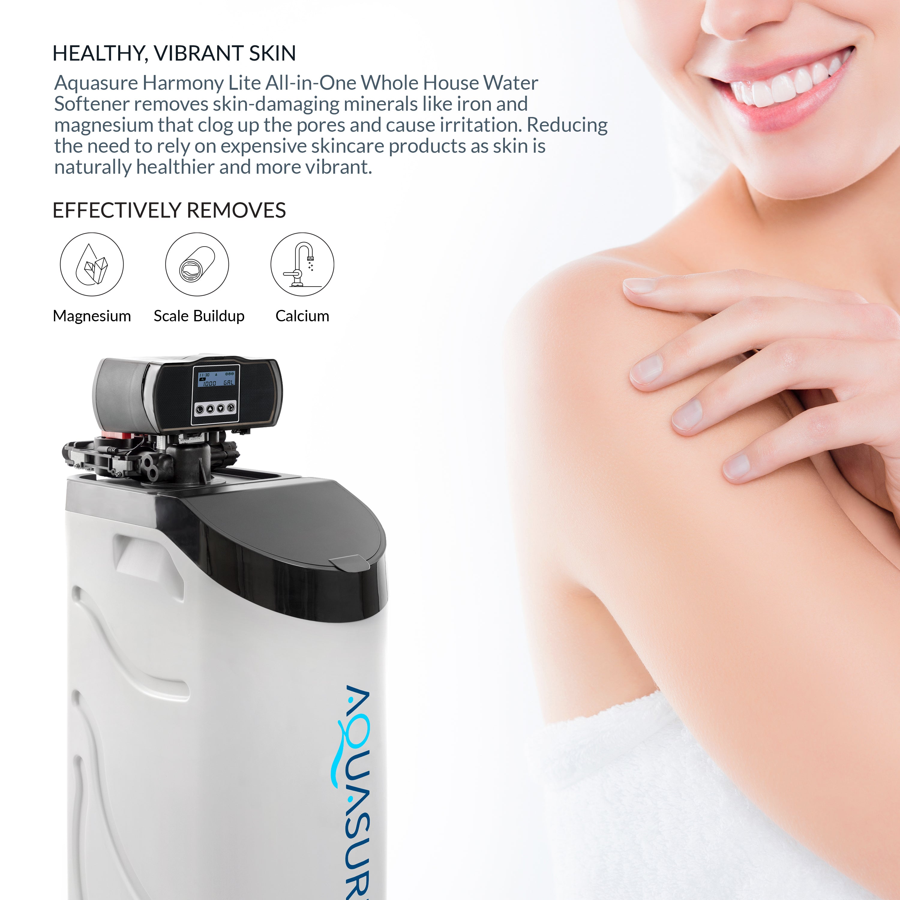 Signature Lite Series Water Treatment System with All-in-One Water Softener - 75 GPD Reverse Osmosis Filtration System