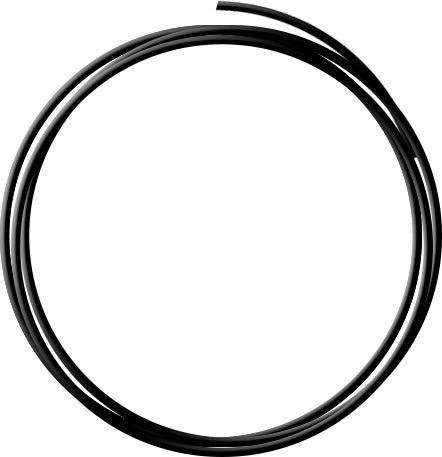 AP-PT06-BK-0060 - 3/8" Brine Line Tubing - 6ft length