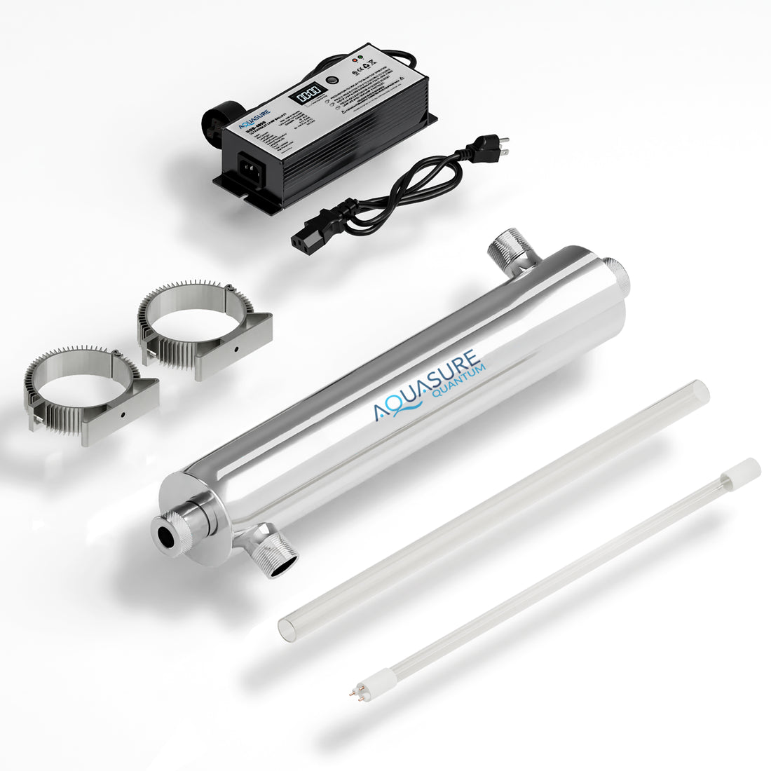 Quantum Series | 18 GPM Ultraviolet UV Light Whole House Filtration System, 48W