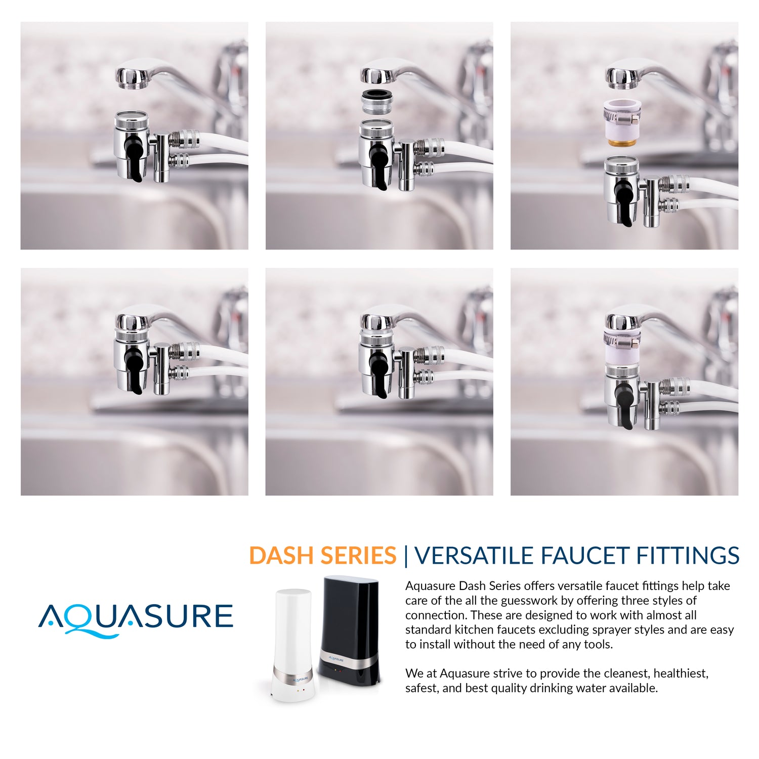 Dash Series Countertop Water Filter | Carbon Block Filtration