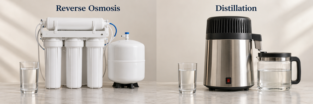 Reverse Osmosis Vs. Distilled Water: Which Is Better?