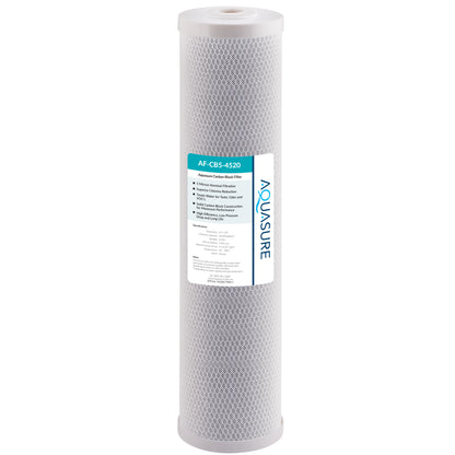 Fortitude V Series | 20" High Flow 5 Micron Carbon Block Filter