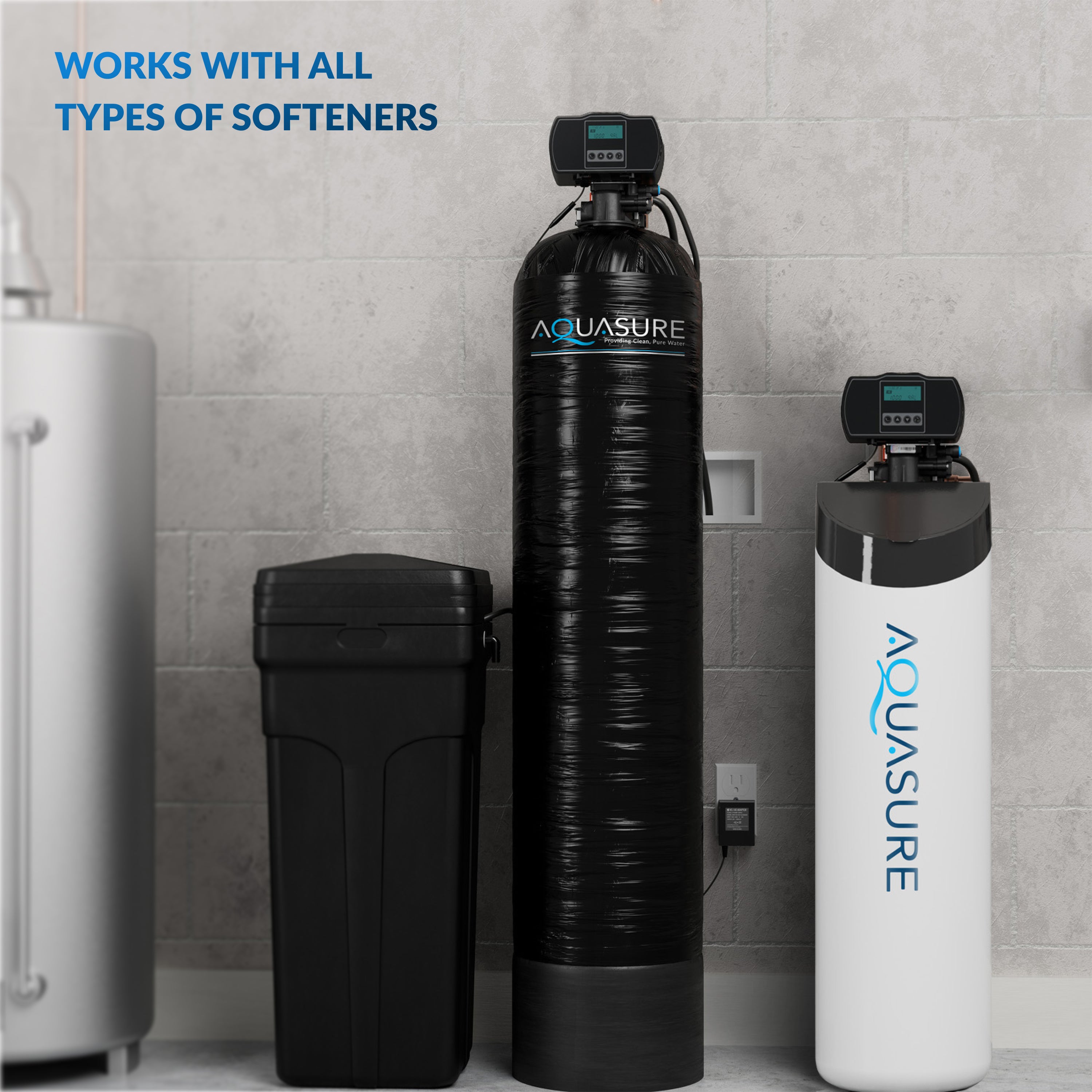 Aquasure Rescharge | Resin Cleaning Solution for Water Softeners | 16 FL. OZ.