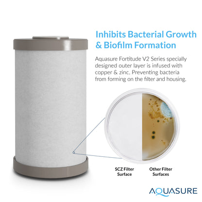 Fortitude V2 Series | Sediment/Carbon/Zinc Triple Purpose Replacement Filter - Standard