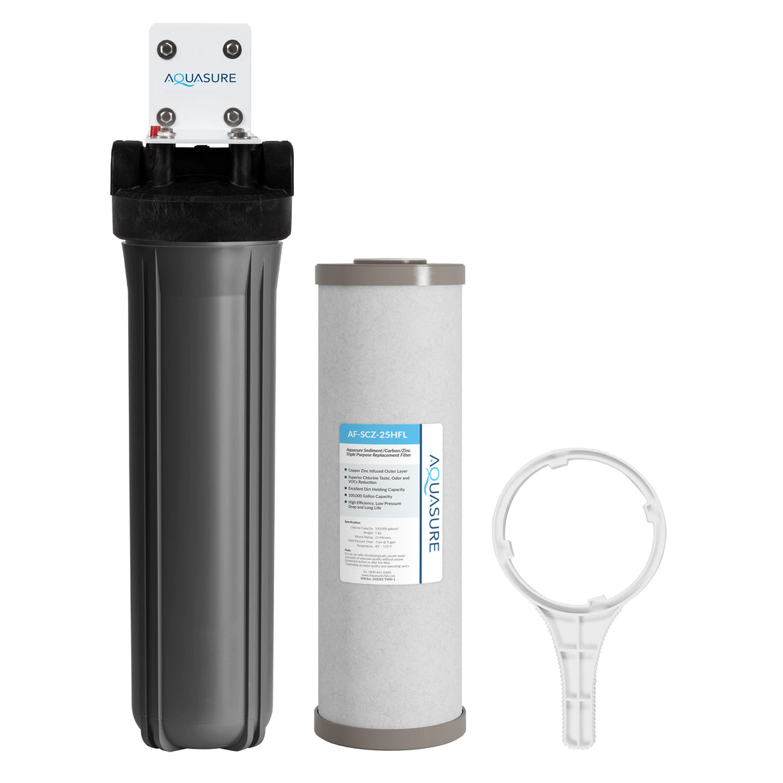 Fortitude V2 Series | Whole House Triple Purpose Filtration System - Large Size