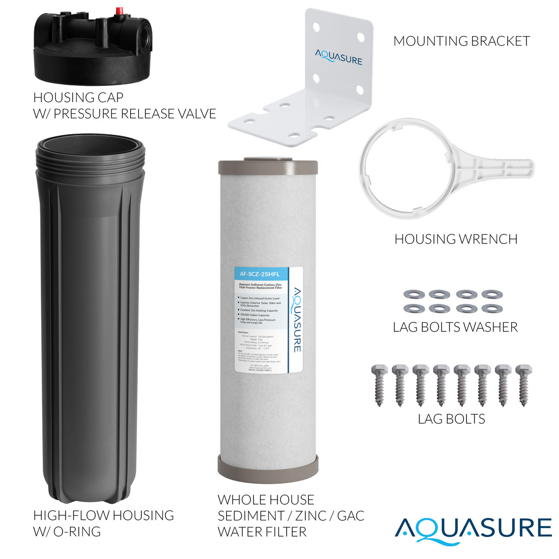 Fortitude V2 Series | Whole House Triple Purpose Filtration System - Large Size