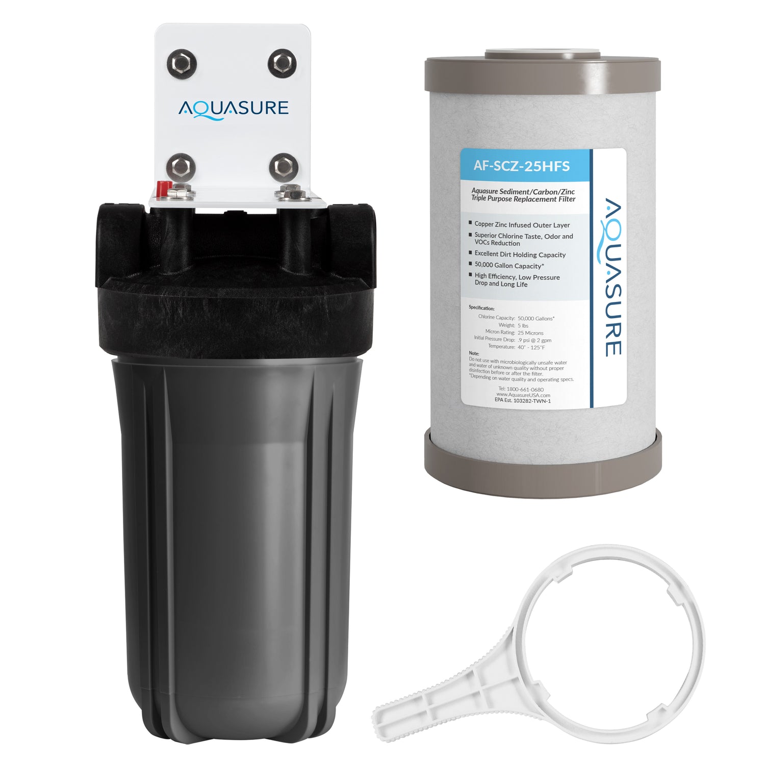 Fortitude V2 Series | Whole House Triple Purpose Filtration System - Small Size