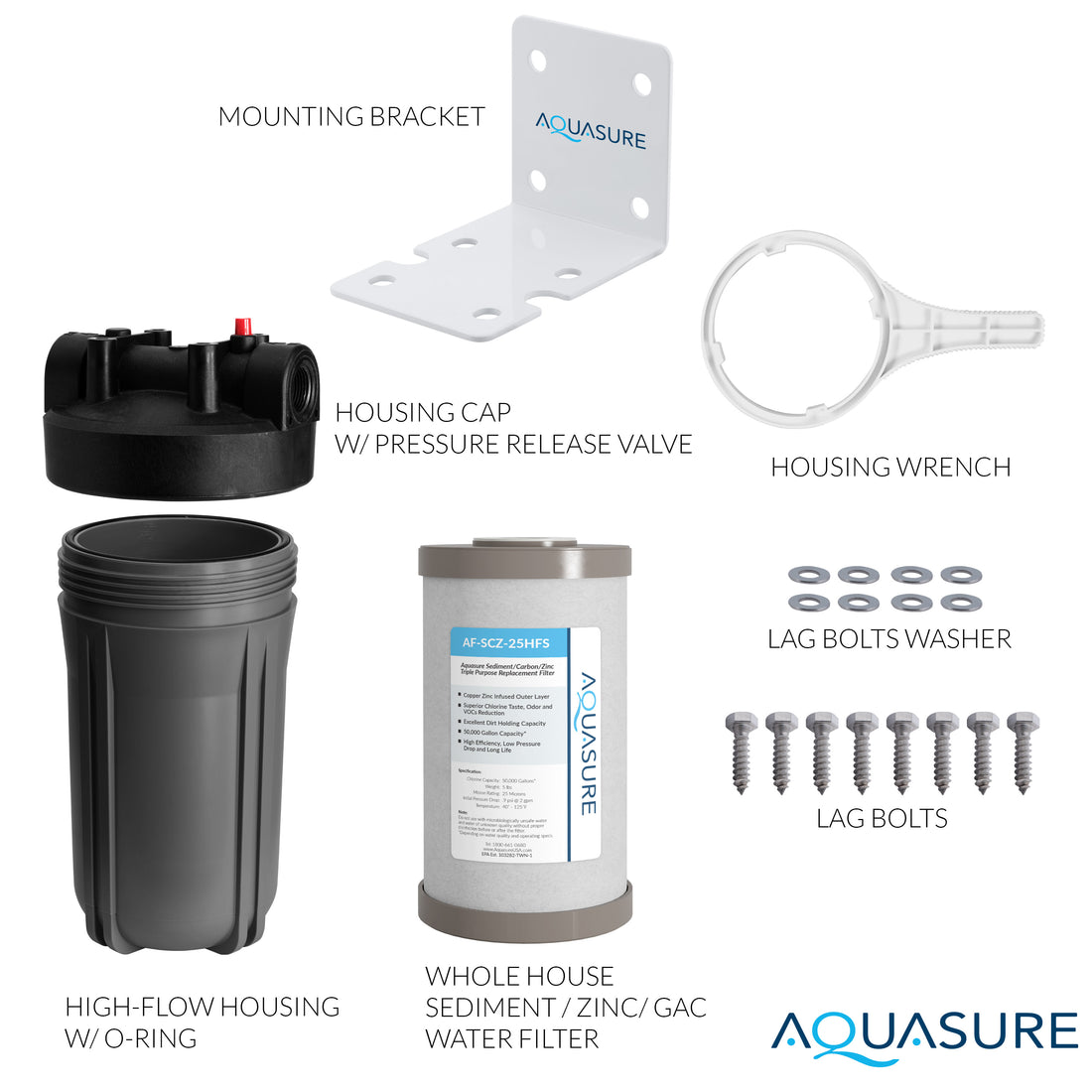 Fortitude V2 Series | Whole House Triple Purpose Filtration System - Small Size