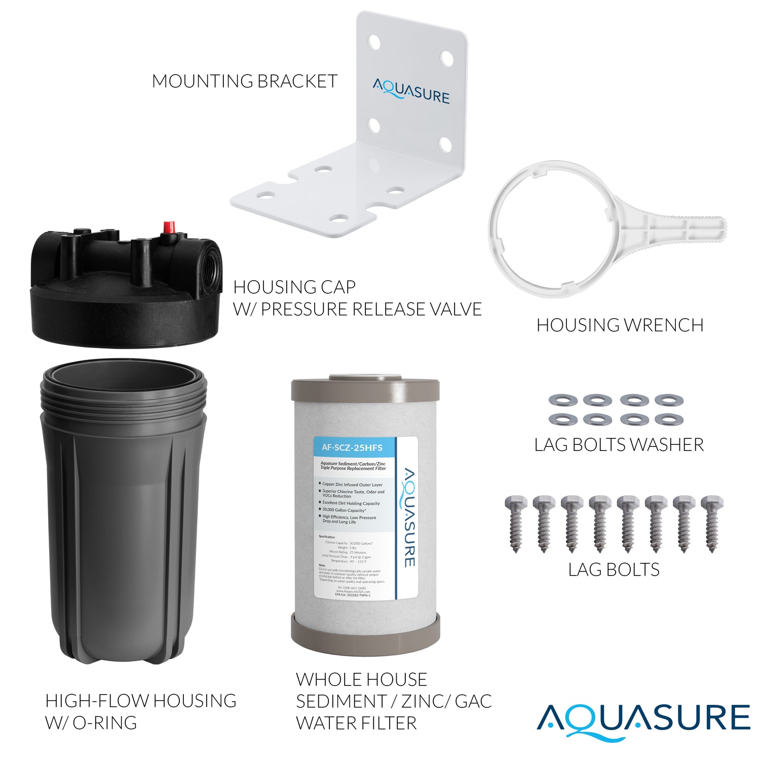 Fortitude V2 Series | Whole House Triple Purpose Filtration System - Small Size