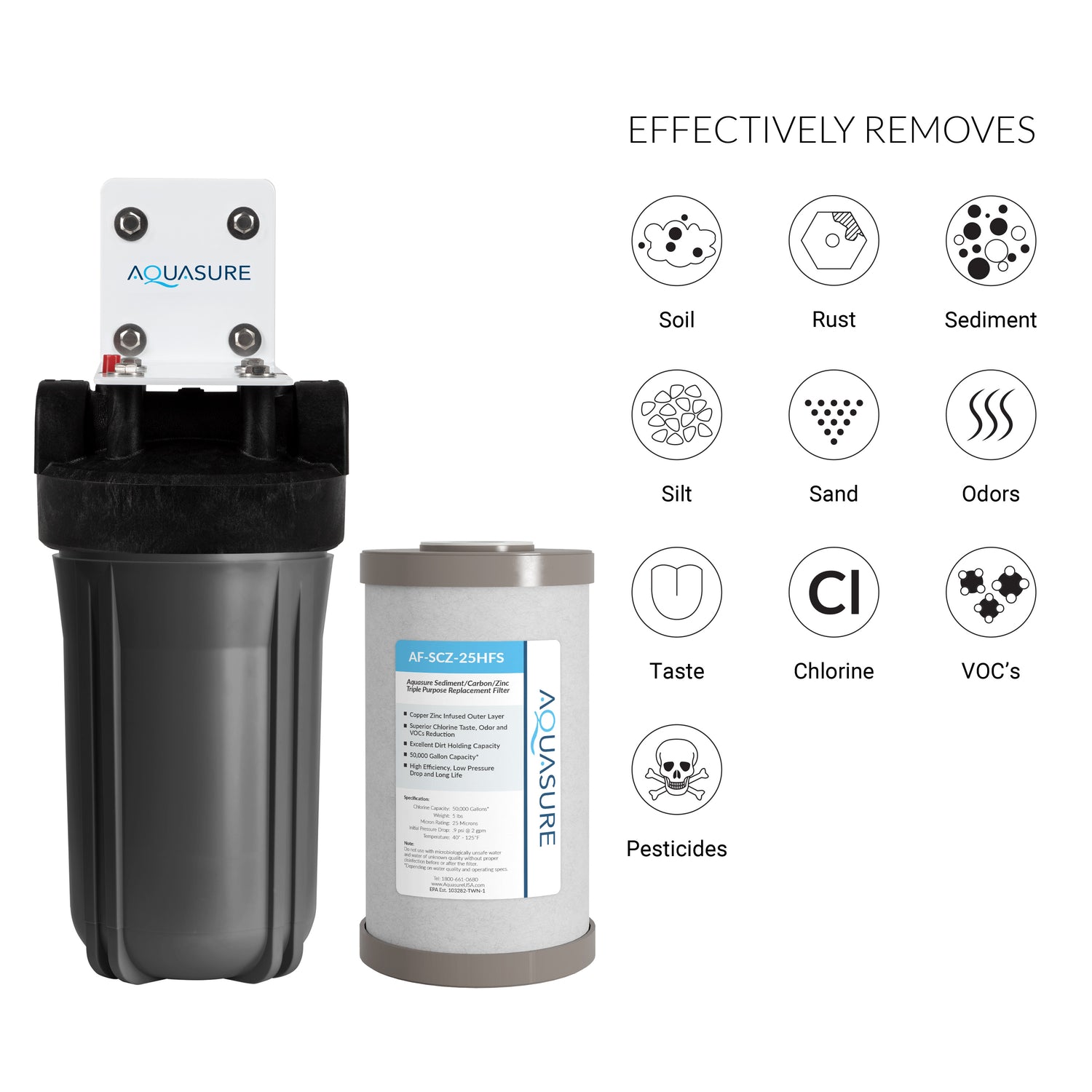 Fortitude V2 Series | Whole House Triple Purpose Filtration System - Small Size