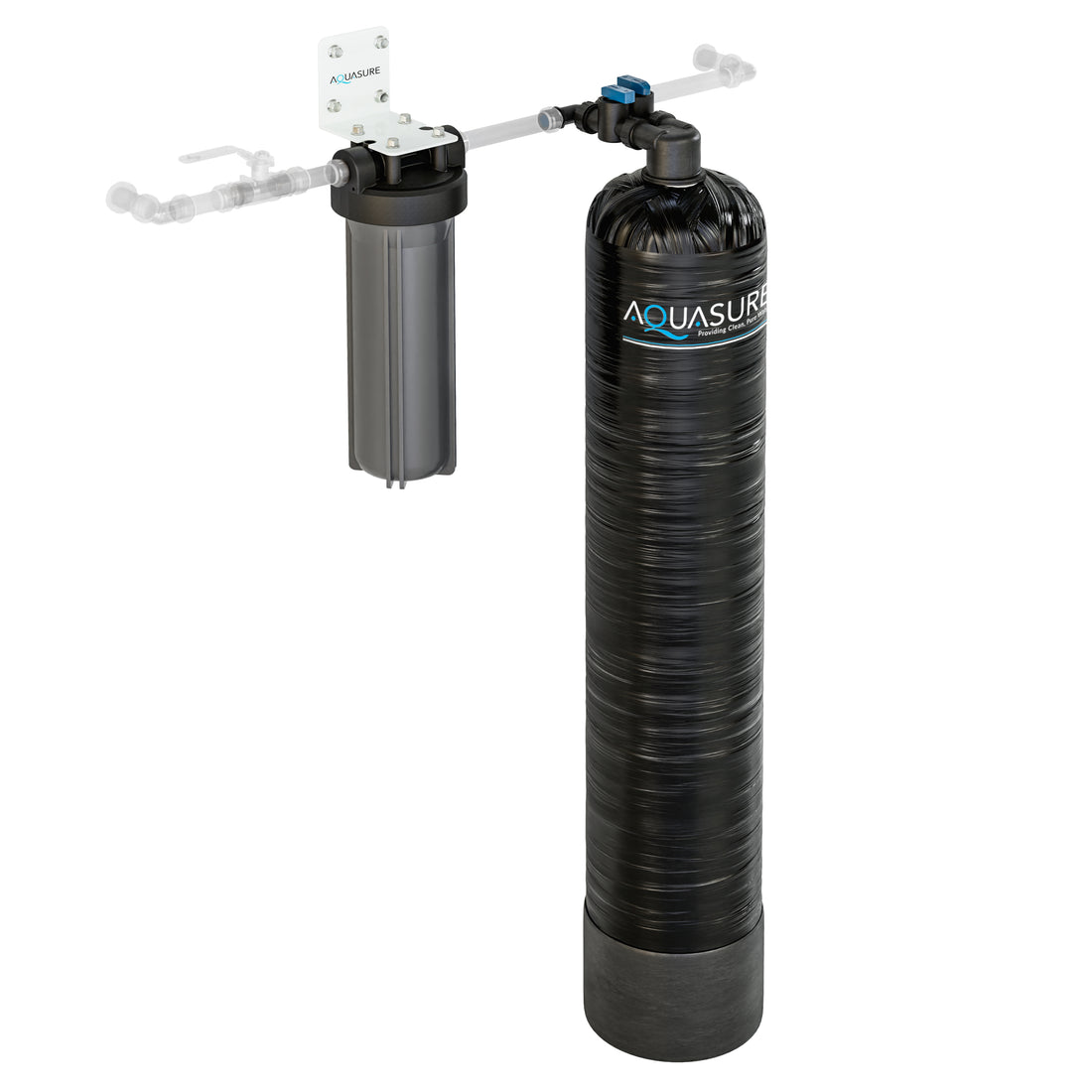 Serene Series | 15 GPM Whole House Salt-Free Water Conditioning/Softening System with Triple Purpose Pre-Filter