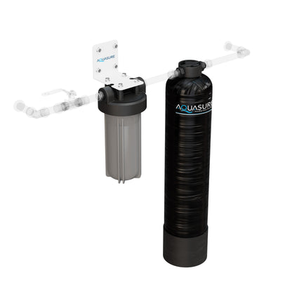 Serene Lite Series | 650K Gallons Whole House Salt-Free Water Conditioning/Softening Descaler System with Triple Purpose Filter