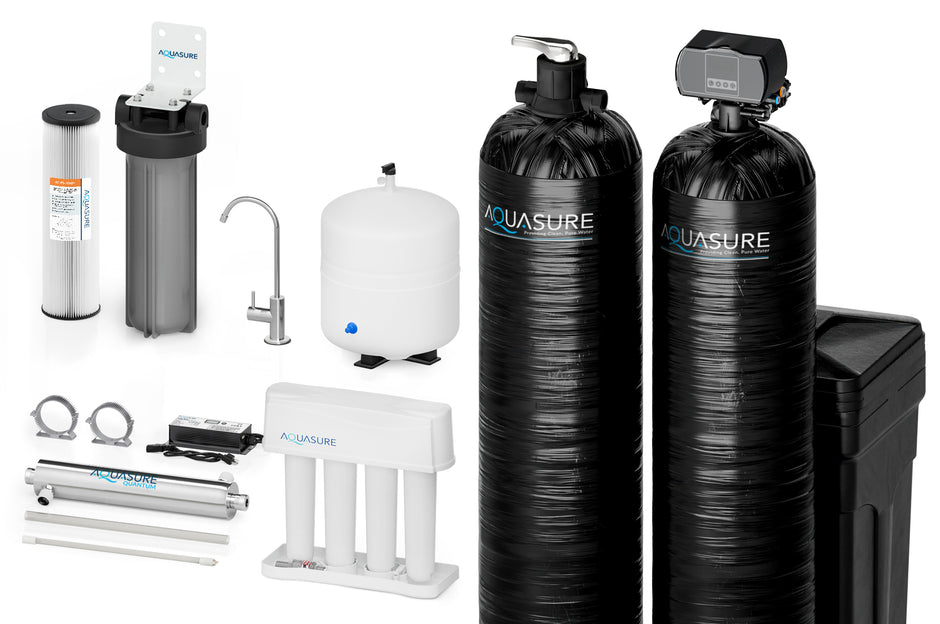 Find the Right Water Softener for Your Home Aquasure's Hardness Zip