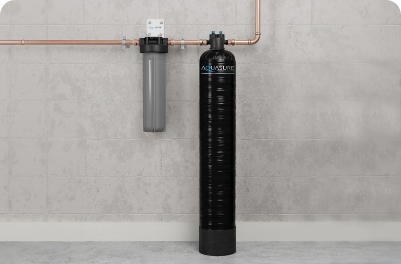 Serene Series | 10 GPM Whole House Salt-Free Water Conditioner System with Triple Purpose Pre-Filter