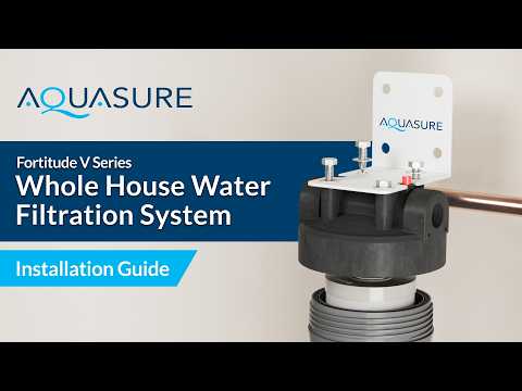 Fortitude V Series | 10" High Flow Whole House Sediment and Carbon Dual Purpose Water Filter