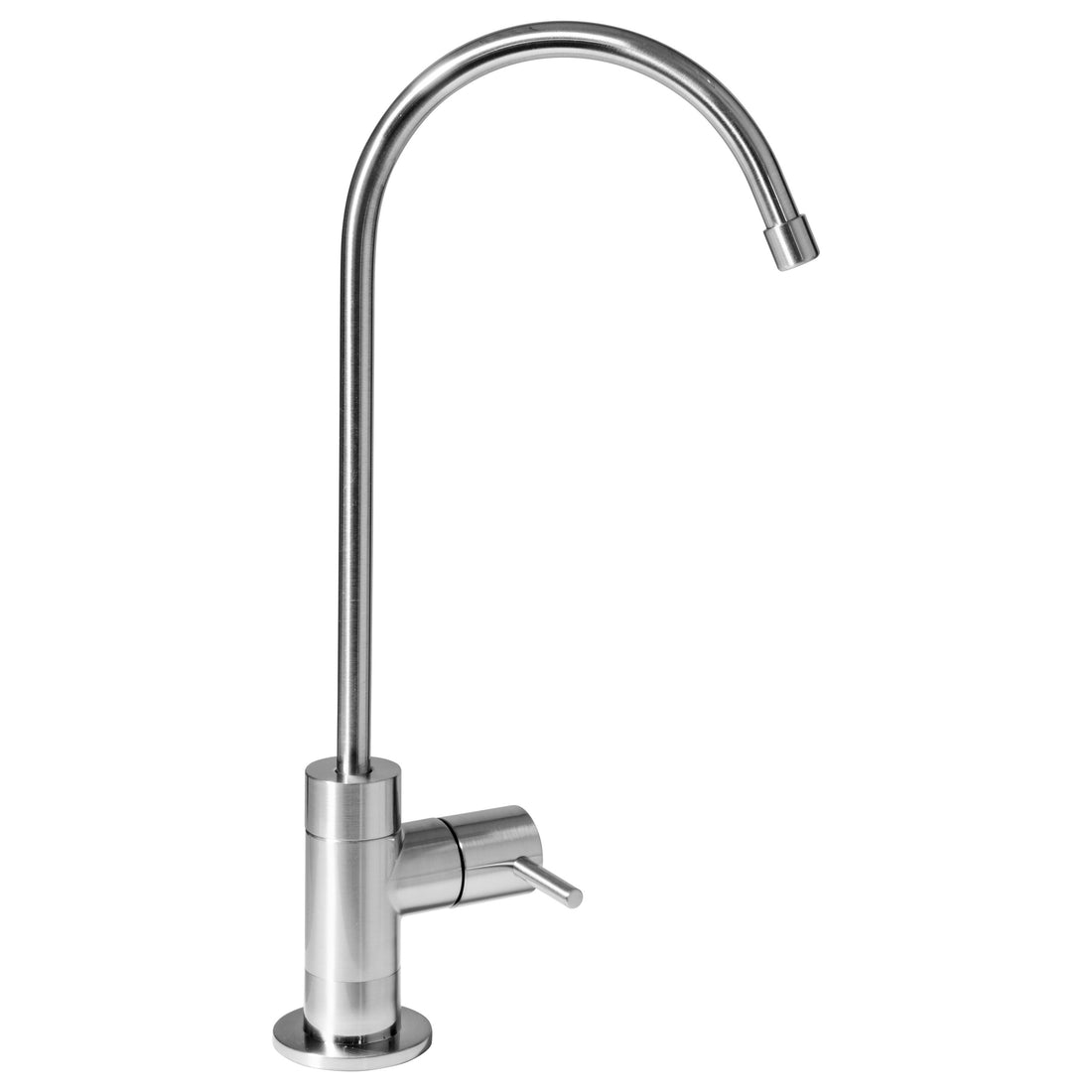 Aquasure Designer Series Contemporary Styled Drinking Water Designer Faucet with Ceramic Disc Valve and LED Indicator (Brushed Nickel)