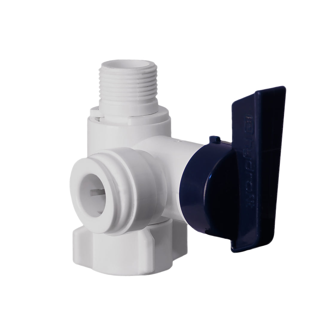 Aquasure Reverse Osmosis Angle Stop Feed Water Valve - 1/4&quot;