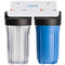 Fortitude V Series | 2 Stage Whole House Water Filter with Sediment and Carbon - 10"