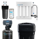 Complete Whole House Filtration Bundle | 48,000 GRAINS Water Softener, 75 GPD RO & Triple Purpose Pre-Filter