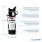 Premier Elite Reverse Osmosis Water Filtration System w/ Electric Pump