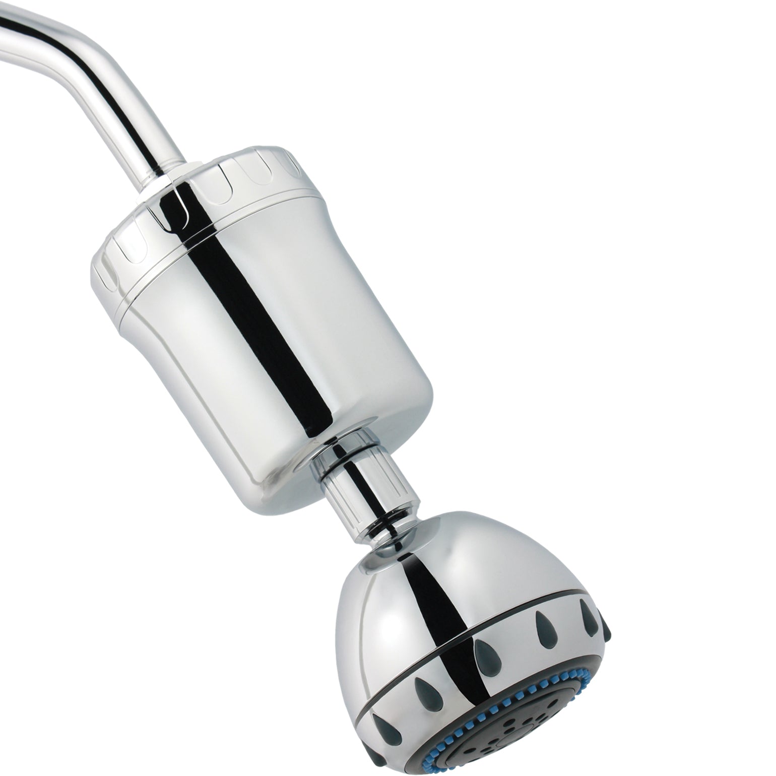 Sparkle Series Shower Head Filter | Dechlorinating PH Balance Shower Filter With Massaging Head - Chrome
