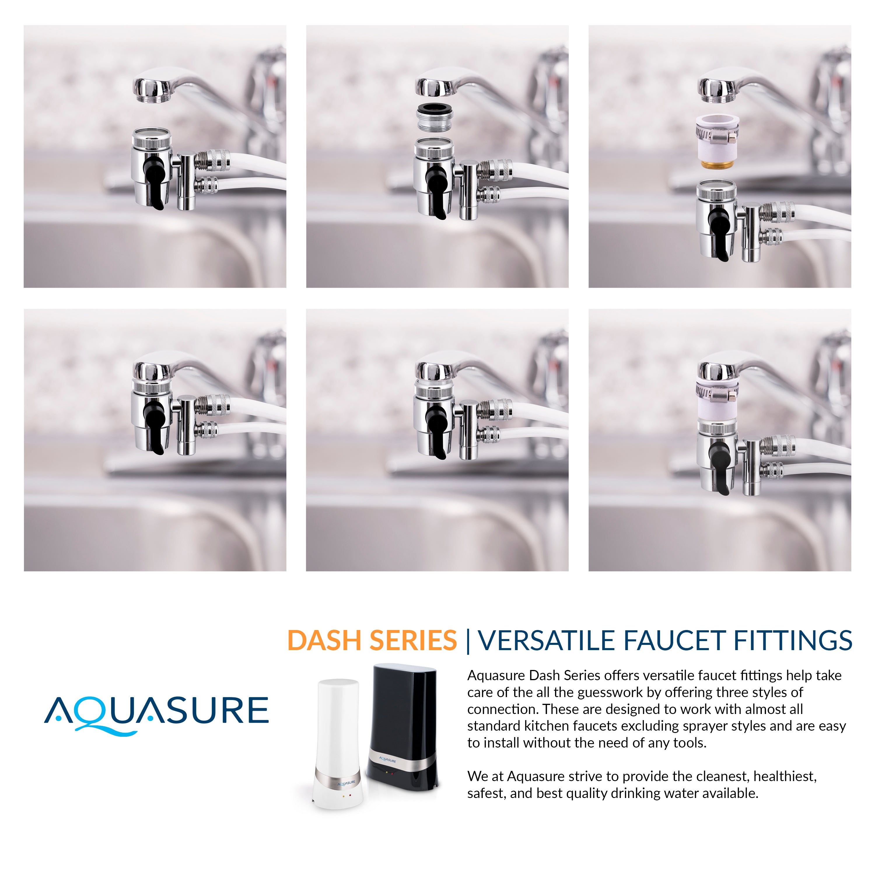 Dash Series Countertop Water Filter | Microban Carbon Block Filtration